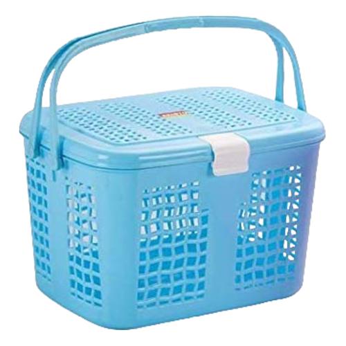 Aristo Grace Carry Multipurpose Plastic Basket - Assorted Colour, 23 L