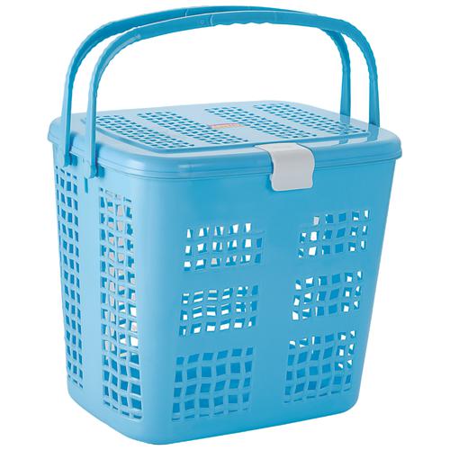 Aristo Grace Multipurpose Plastic Carry Basket - Assorted Colour, 31 L